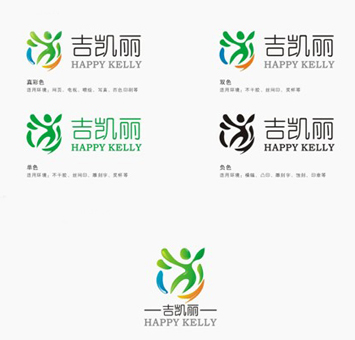 吉凯丽英语培训LOGO设计