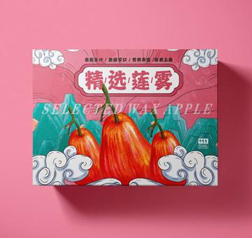 中秋节日食品礼盒包装设计印刷